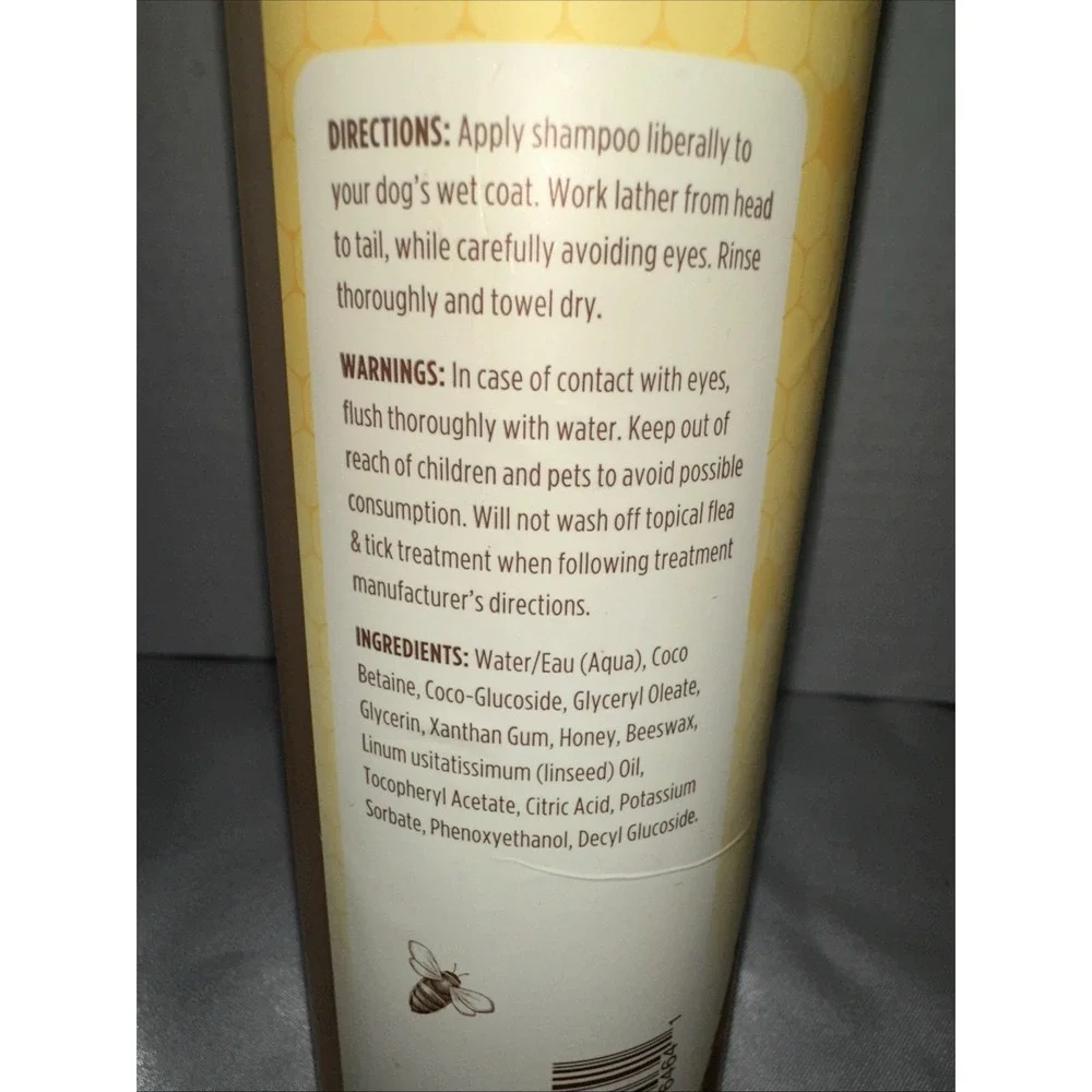 Burt'S Bees for Pets Shed Control Shampoo for Dogs with Omega-3 and Vitamin E, 9